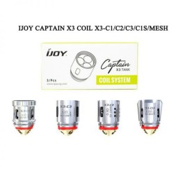 Aντιστασεις Ijoy X3-C1 Dual Coil 0.4ohm 60-90w