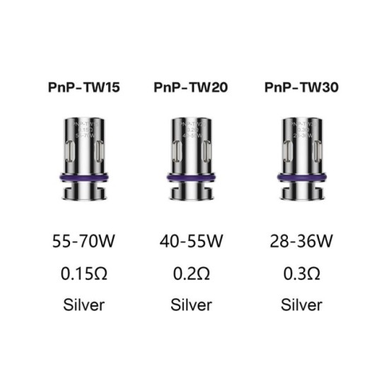 Κεφαλες Coils PnP TW VooPoo