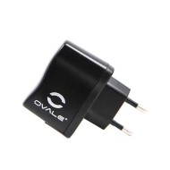 Φορτιστης Ανταπτορας Τοιχου Ovale 220v USB 5V/0.5A