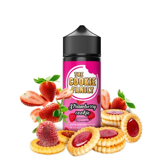 Strawberry Cookie Mad Juice Family Cookie Flavor Shot 120ml