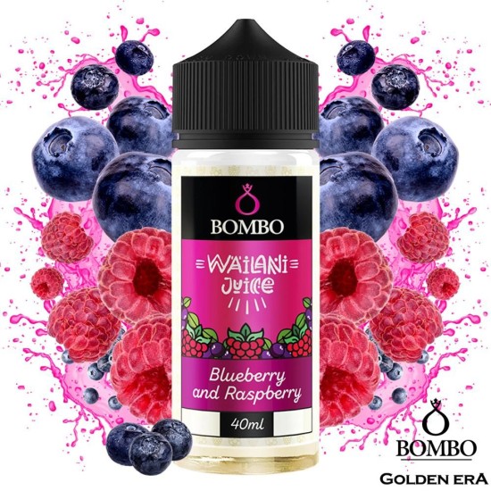 Wailani Juice Blueberry And Raspberry Bombo 120ml