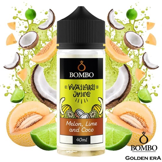 Wailani Juice Melon Lime And Coco Bombo 120ml