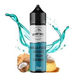 Vanilla Pudding Biscuits Cream Coconut Mount Vape 60ml