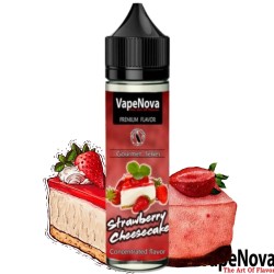 Strawberry Cheesecake Vapenova Flavor Shot 60ml