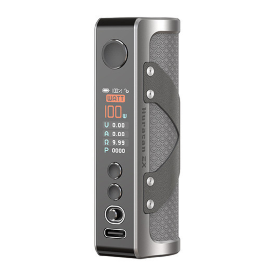 Aspire Huracan EX 100w Box Mod