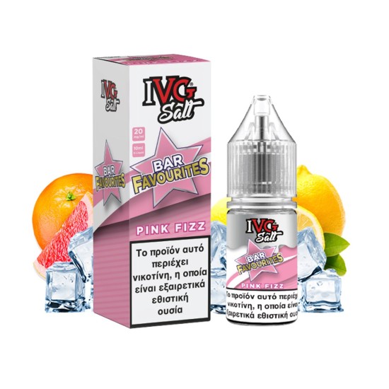 Bar Favourites IVG Nic Salt Pink Fizz 10ml/20mg