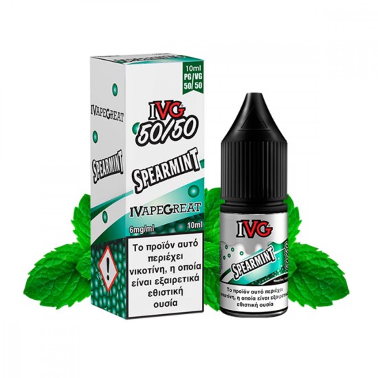 Υγρό Αναπλήρωσης IVG Spearmint 10ml