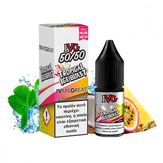 Υγρό Αναπλήρωσης IVG Tropical Ice Blast 10ml