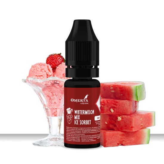 Gusto Watermelon Mix Ice E-liquid Omerta 10ml